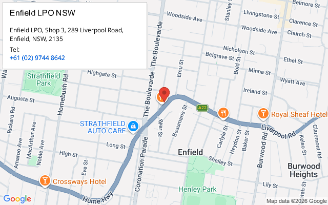 Enfield LPO NSW