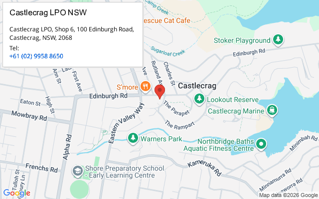 Castlecrag LPO NSW