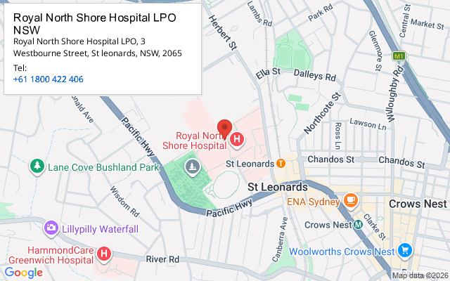 Royal North Shore Hospital LPO NSW