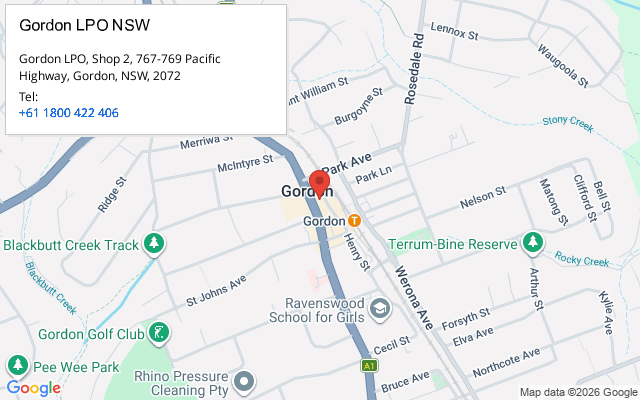 Gordon LPO NSW