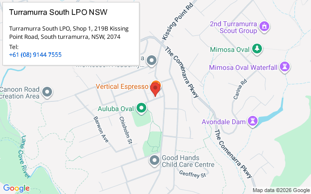 Turramurra South LPO NSW