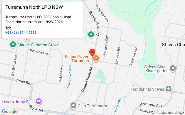 Turramurra North LPO NSW
