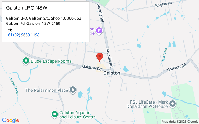 Galston LPO NSW