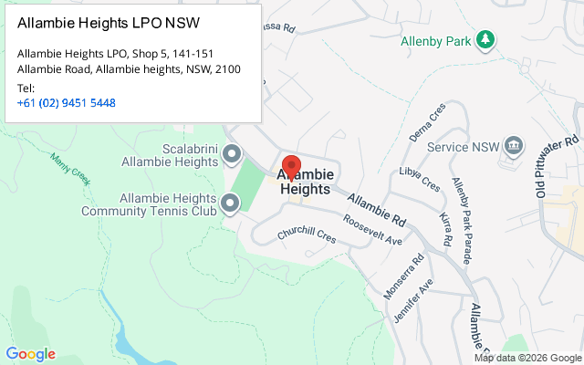Allambie Heights LPO NSW