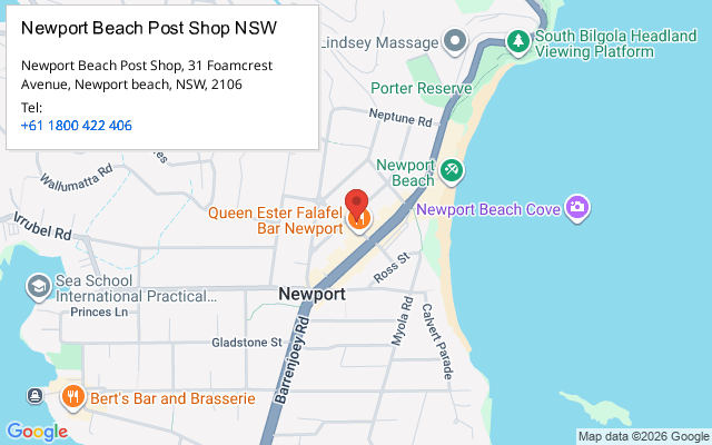 Newport Beach Post Shop NSW