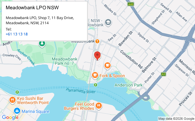 Meadowbank LPO NSW
