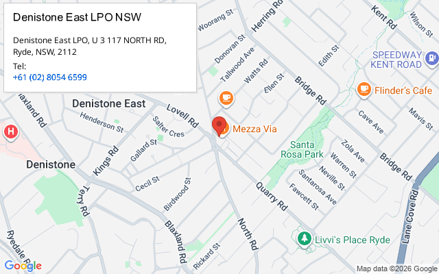 Denistone East LPO NSW