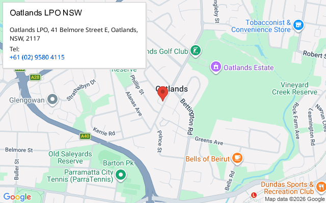 Oatlands LPO NSW