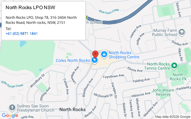 North Rocks LPO NSW