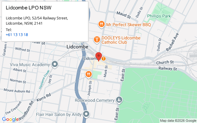 Lidcombe LPO NSW