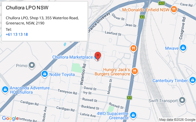 Chullora LPO NSW