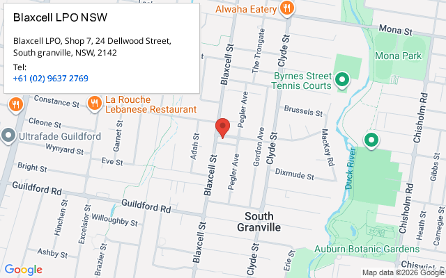 Blaxcell LPO NSW