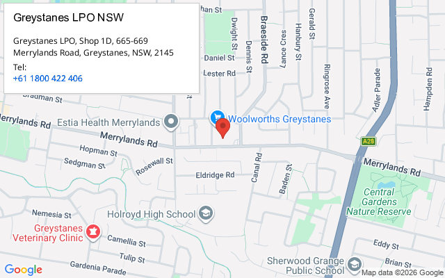 Greystanes LPO NSW