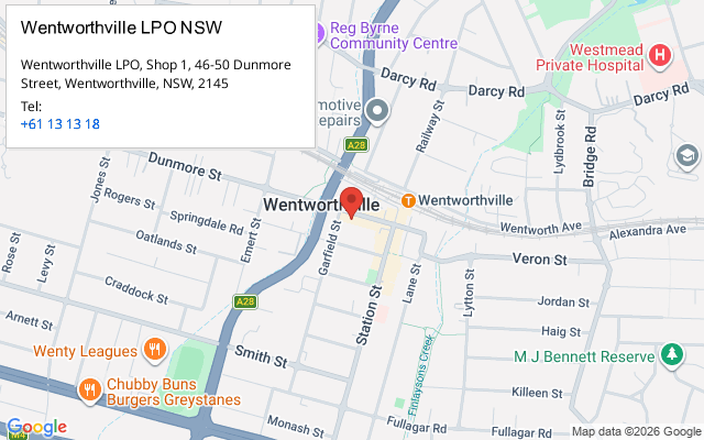 Wentworthville LPO NSW