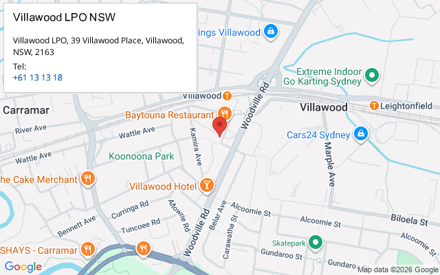 Villawood LPO NSW