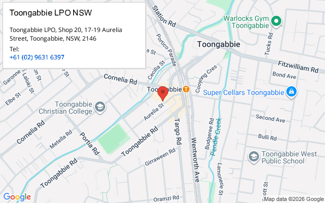 Toongabbie LPO NSW