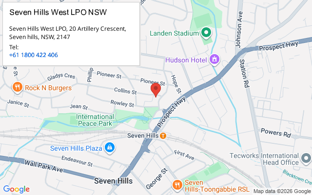 Seven Hills West LPO NSW