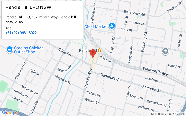 Pendle Hill LPO NSW