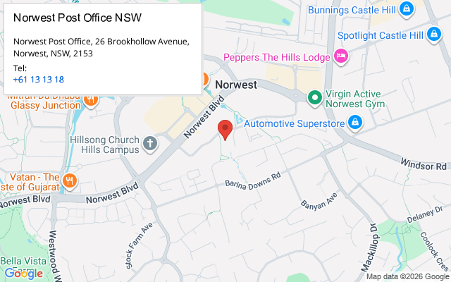 Norwest Post Office NSW