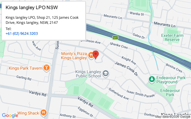Kings langley LPO NSW