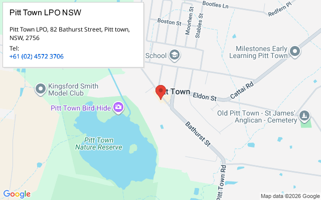 Pitt Town LPO NSW