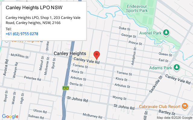 Canley Heights LPO NSW