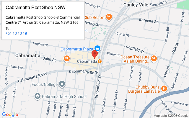 Cabramatta Post Shop NSW