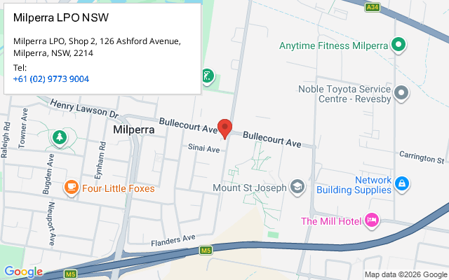 Milperra LPO NSW