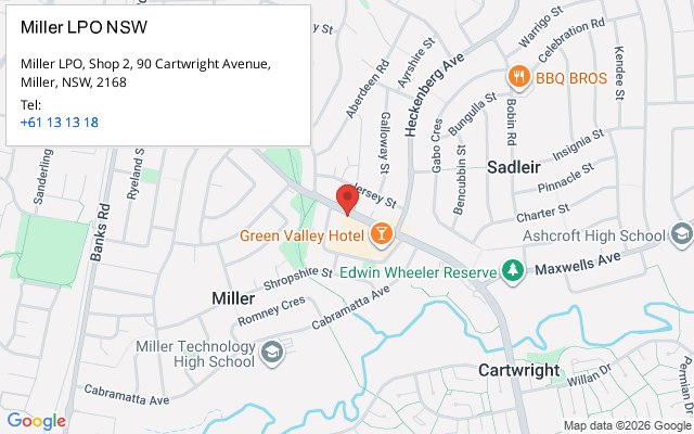 Miller LPO NSW