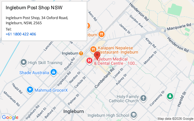 Ingleburn Post Shop NSW