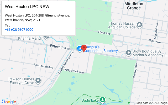 West Hoxton LPO NSW
