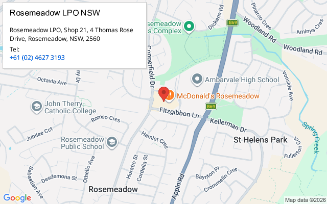 Rosemeadow LPO NSW