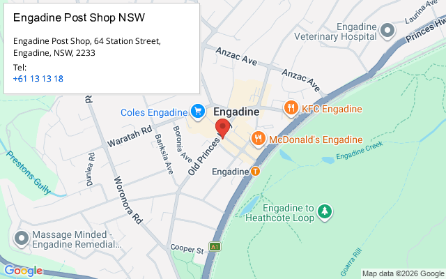 Engadine Post Shop NSW