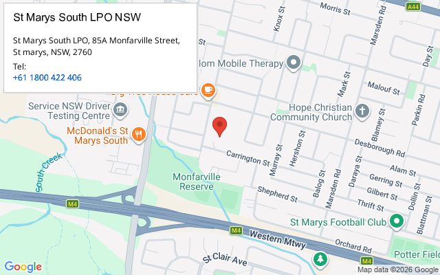 St Marys South LPO NSW