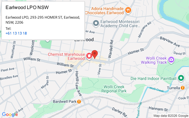 Earlwood LPO NSW