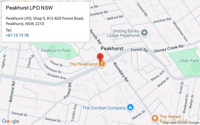 Peakhurst LPO NSW