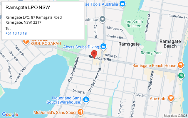 Ramsgate LPO NSW