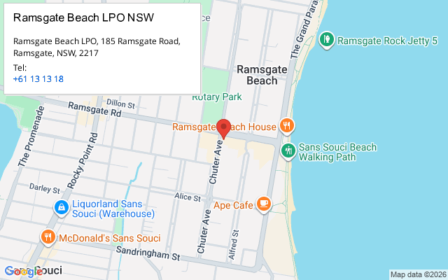 Ramsgate Beach LPO NSW