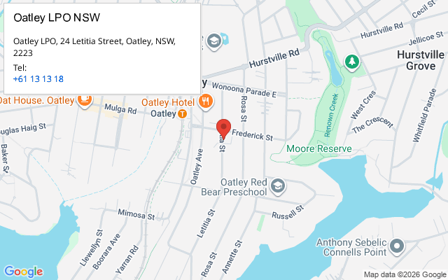 Oatley LPO NSW