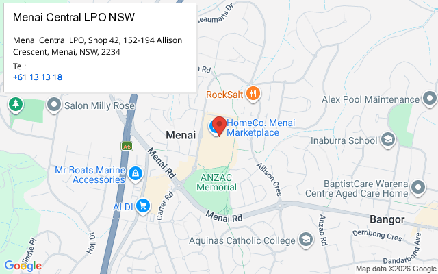 Menai Central LPO NSW
