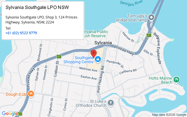 Sylvania Southgate LPO NSW