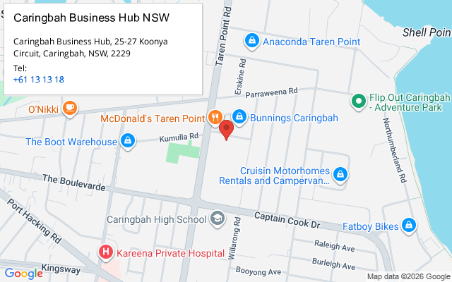 Caringbah Business Hub NSW