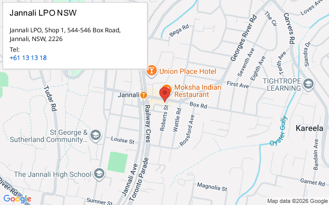 Jannali LPO NSW