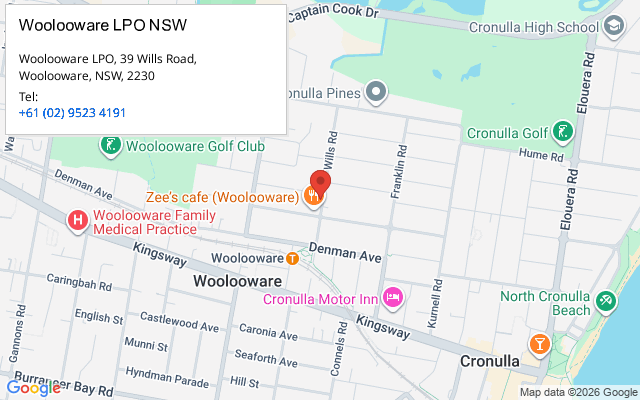 Woolooware LPO NSW