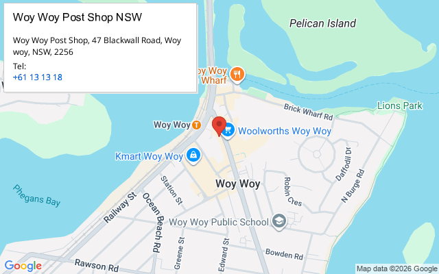 Woy Woy Post Shop NSW