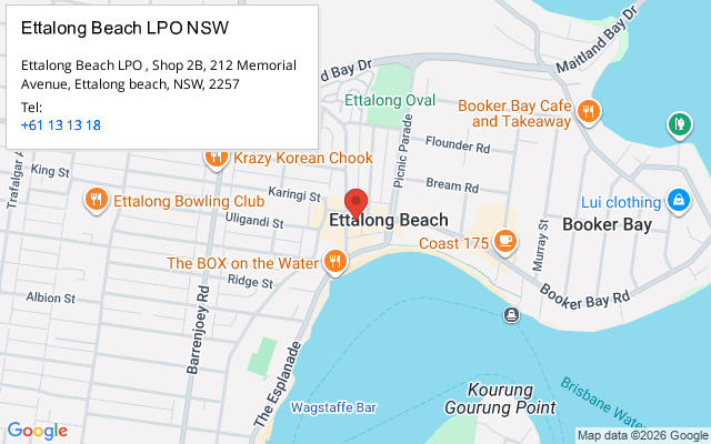 Ettalong Beach LPO NSW