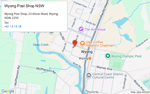 Wyong Post Shop NSW