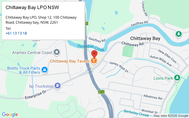 Chittaway Bay LPO NSW