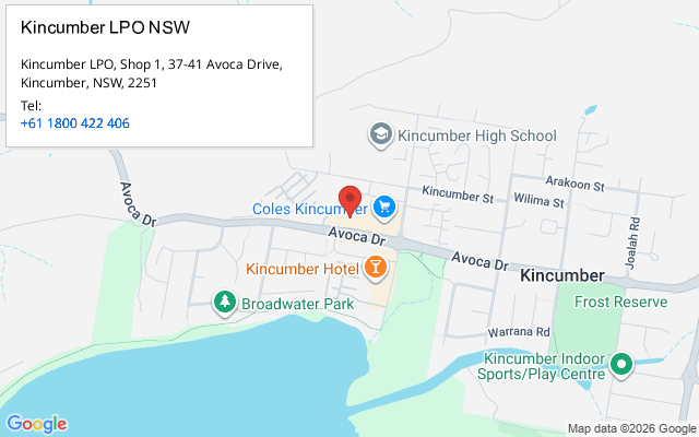 Kincumber LPO NSW