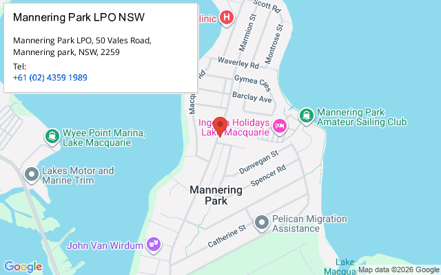 Mannering Park LPO NSW